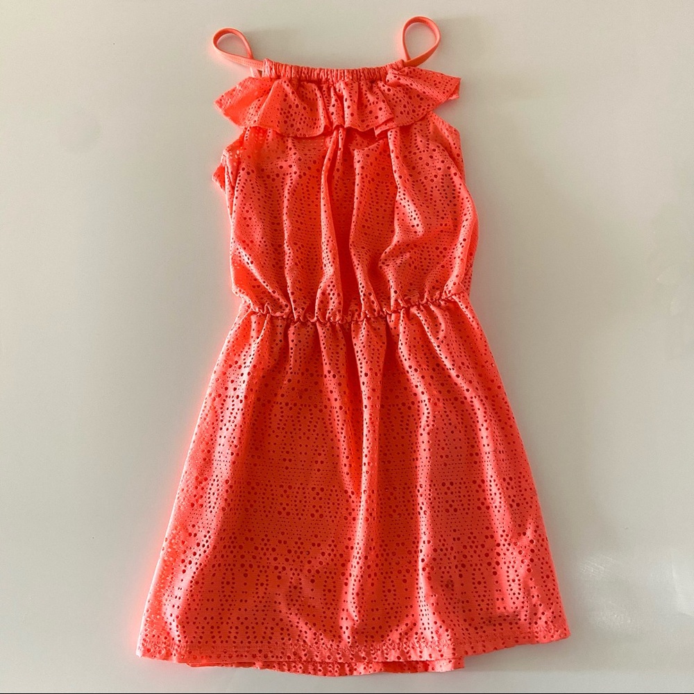 Girls Neon Dress M 10-12